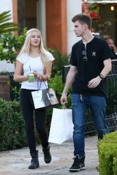 Ava Sambora in Tights - Out in Calabasas, October 2014