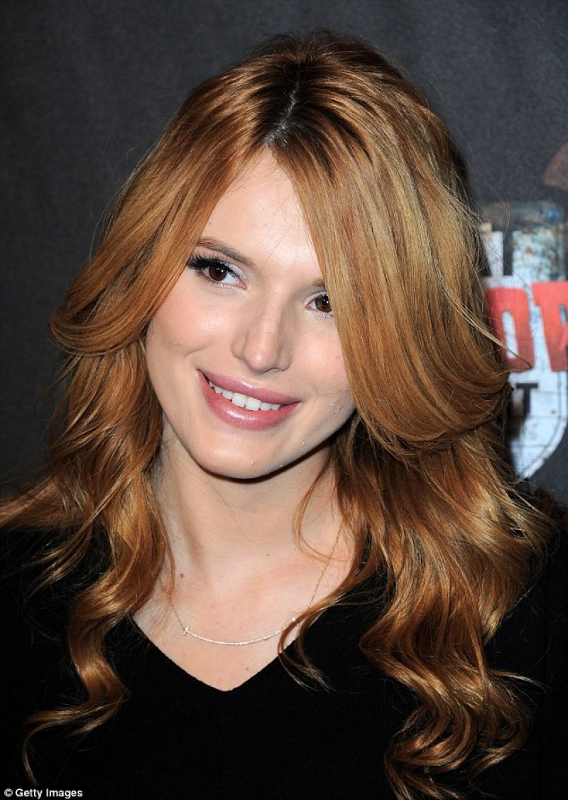 Bella Thorne at the Haunted Hayride in Los Angeles - October 2014 ...