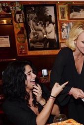 Britney Spears and her Dancers have dinner at Buca Di Beppo in Las Vegas - October 2014