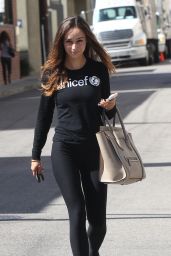 Cara Santana in Tights - Out in Los Angeles, Sept. 2014