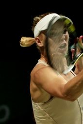 Caroline Wozniacki – 2014 WTA Finals in Singapore (vs Maria Sharapova)