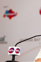 Caroline Wozniacki – BNP Paribas WTA Finals 2014 Singapore Press Conference