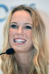 Caroline Wozniacki – BNP Paribas WTA Finals 2014 Singapore Press Conference