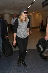 Chloe Moretz at LAX Airport in Los Angeles - October 2014