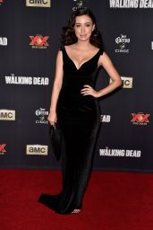 Christian Serratos – ‘The Walking Dead’ Season Five Premiere in Universal City