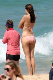 Demi Harman Bikini Candids - at a Beach in Sydney - October 2014