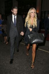 Denise Van Outen Night Out Style - Party Hosted by Jonathan Shalit to Celebrate his OBE
