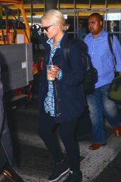 Dianna Agron at LAX Airport, Sept. 2014