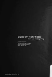 Elizabeth Henstridge - Regard Magazine October 2014 Issue