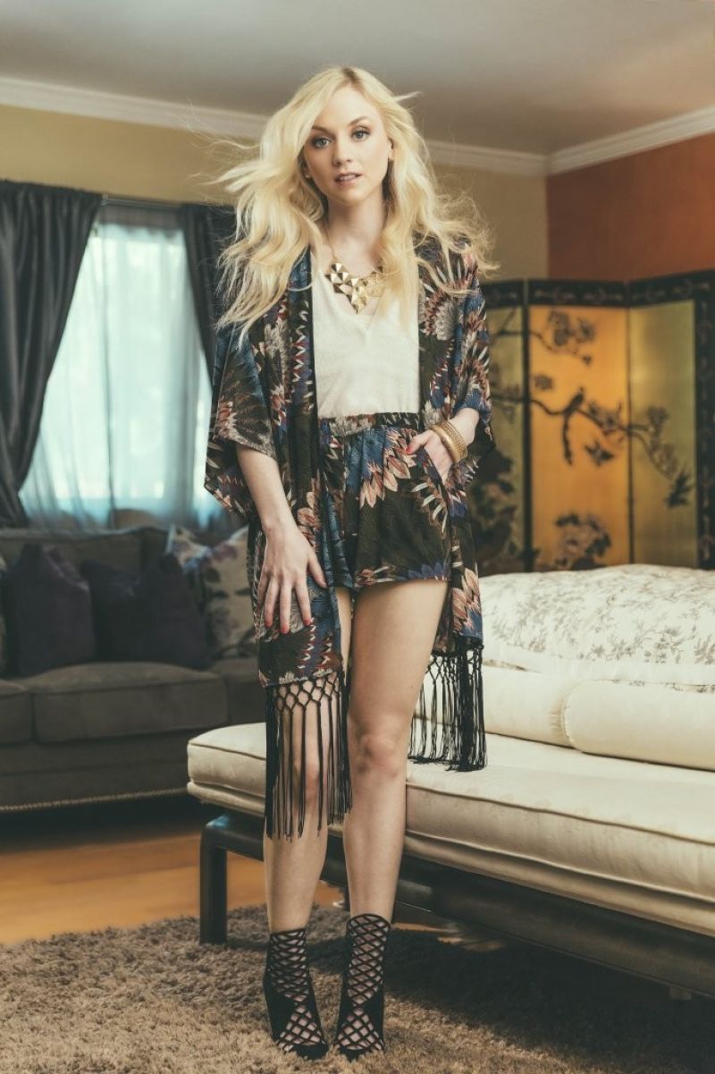 Emily Kinney Photoshoot - The New face Of Nikki Rich - Spring 2015