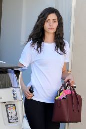 Emmy Rossum at a Nail Salon in Brentwood - October 2014