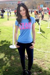 Emmy Rossum - LA Walk To Defeat ALS in Los Angeles - October 2014