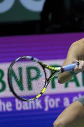 Eugenie Bouchard – 2014 WTA Finals in Singapore (vs Ana Ivanovic)