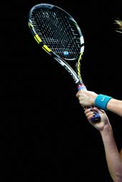 Eugenie Bouchard – 2014 WTA Finals in Singapore (vs Ana Ivanovic)