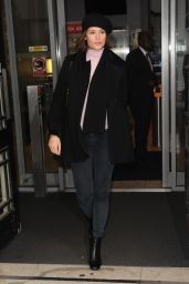 Gemma Arterton - Visits BBC Radio 2 in London - October 2014