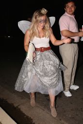 Hilary Duff at Halloween Party in Beverly Hills - October 2014