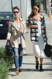 Jamie Chung Style - With a Friend in Los Angeles, October 2014