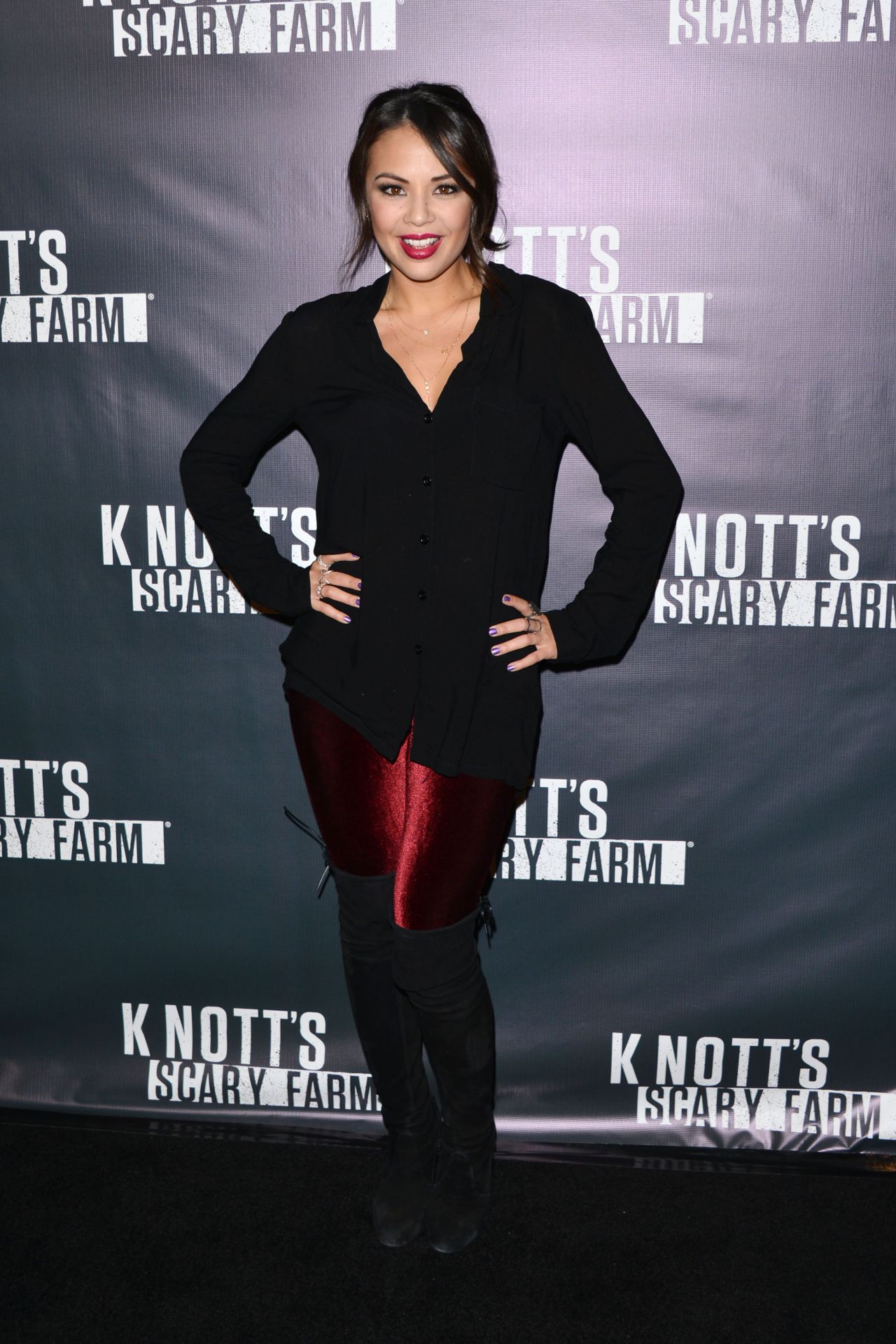 Janel Parrish in Tights at Dancing With The Stars Rehearsal in Los Angeles  - September 2014 • CelebMafia