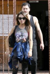 Janel Parrish - DWTS Rehearsal Studio in Hollywood - October 2014