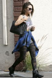 Janel Parrish - DWTS Rehearsal Studio in Hollywood - October 2014