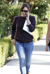 Jennifer Garner in Jeans and Boots - October 2014