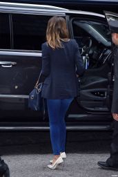 Jessica Alba in New York City - Arriving Back at the Hotel - Sept. 2014