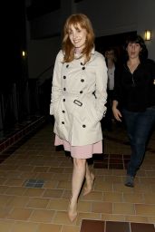 Jessica Chastain Style - Arriving at Sunset 5 Cinemas in West Hollywood - October 2014