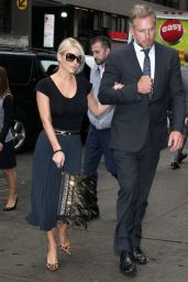 Jessica Simpson and Her Husband - Leaving Her Hotel in New York City - Oct. 2014