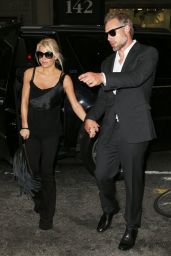 Jessica Simpson in All Black - Out in New York City, Sept. 2014