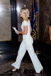 Julianne Hough at the Empire State Building in New York City - Oct. 2014