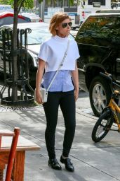 Kate Mara Street Style - Out in New York City, October 2014