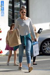 Katie Holmes in Jeans - Out Shopping in Los Angeles - October 2014