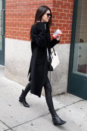 Kendall Jenner Casual Style - Out in New York City - October 2014