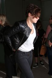 Kristen Stewart - Back at LAX Airport, Oct. 2014