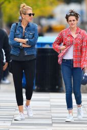 Kristen Stewart in Tight Jeans - Out in New York City - October 2014