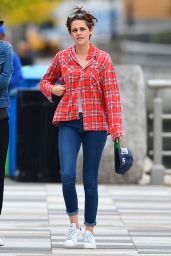 Kristen Stewart in Tight Jeans - Out in New York City - October 2014