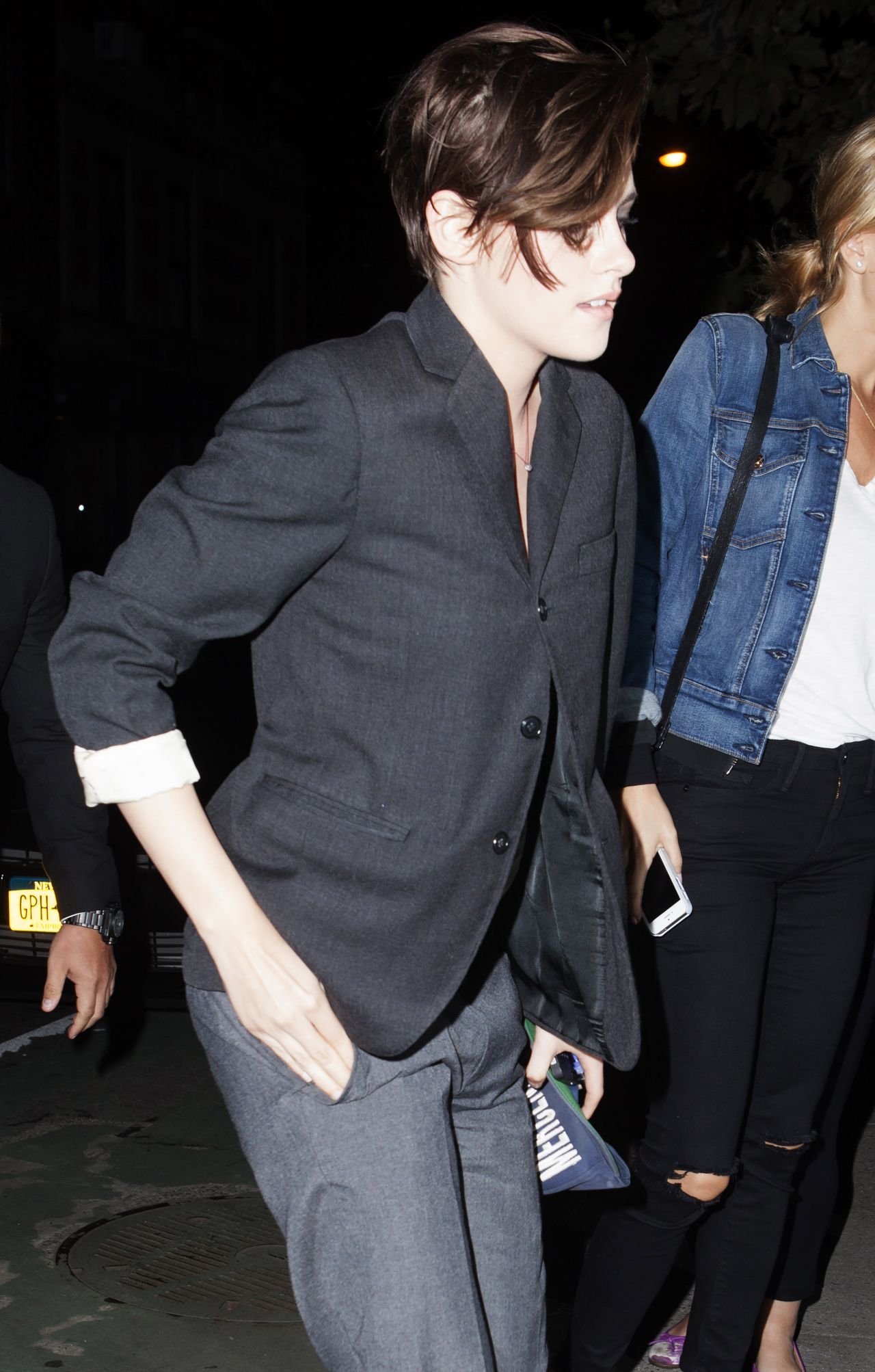 Kristen Stewart Night Out Style - New York City, October 2014 • CelebMafia