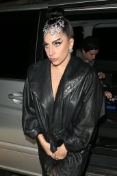 Lady Gaga Arriving Back at Her London Hotel After Performing at the O2 Arena