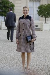 Lea Seydoux Style - Arrives at the Elysee Palace in Paris