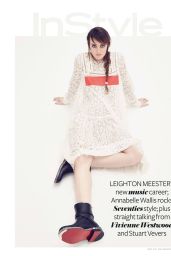Leighton Meester - InStyle Magazine November 2014 Issue