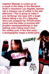 Leighton Meester - Nylon Magazine (US) November 2014 Issue