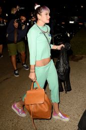 Lily Allen - Arriving to Kate Hudson