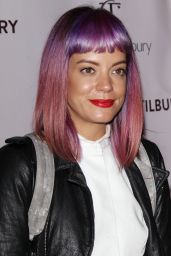 Lily Allen at Charlotte Tilbury