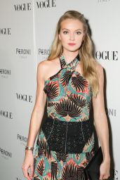 Lindsay Ellingson at The Visionary World of Vogue Italia Exhibition Opening Night in New York