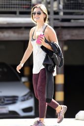 Lucy Hale After Leaving a Gym - Out in Los Angeles, October 2014