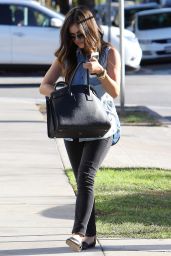 Lucy Hale Street Style - Out in Beverly Hills, October 2014