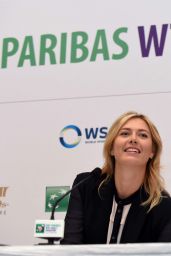 Maria Sharapova - BNP Paribas WTA Finals 2014: Singapore Press conference