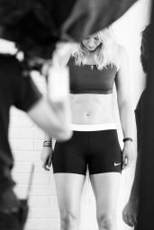 Maria Sharapova - Working Out for a Nike Photoshoot - July 2014