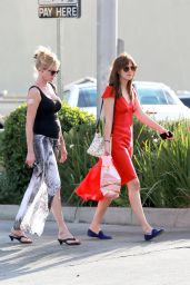 Melanie Griffith & Dakota Johnson - Out at a Hand & Foot Spa in Los Angeles - Oct. 2014