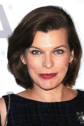 Milla Jovovich – 2014 AASPCA Passion Awards Coctail Party in Bel Air